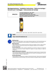 bihl+Wiedemann BWU2724 Instrucciones De Montaje