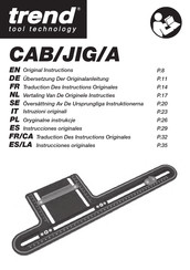 TREND CAB/JIG/A Instrucciones Originales