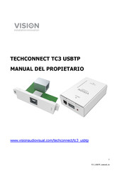 Vision TECHCONNECT TC3 Manual Del Propietário