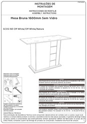 Panorama Móveis Bruna SC05-183 Instrucciones De Montaje