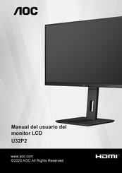 AOC U32P2 Manual Del Usuario