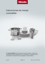 Miele G 7131 SCi AD 125 Edition Instrucciones De Manejo