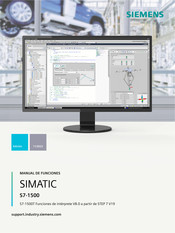 Siemens SIMATIC S7-1500 Manual De Funciones