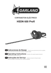 Garland HSDN 600 Profi Instrucciones De Manejo