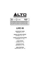 Alto Professional LIVE 49 Manual De Inicio Rápido