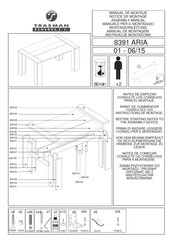 Trasman 8391 ARIA Instrucciones De Montaje