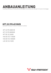 SW-Motech KFT.22.995.30001/B Instrucciones De Montaje