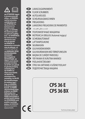 Comet CPS 36 E Manual Del Usuario