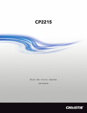 Christie CP2215 Guia De Inicio Rapido