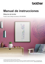 Brother 882-W85 Manual De Instrucciones