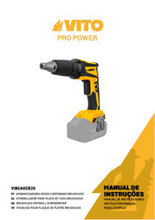 VITO PRO POWER VIBCAGCB20 Manual De Instrucciones