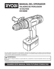 Ryobi HD1800M Manual Del Operador