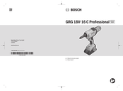 Bosch GRG 18V-16 C Professional Manual Original