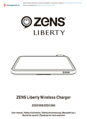 ZENS Liberty ZEDC09G/00 Manual De Usuario