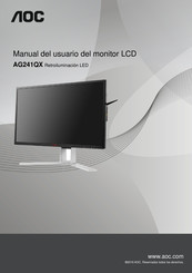 AOC AG241QX Manual Del Usuario