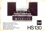 Dual HS130 Instrucciones De Manejo