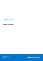 Dell Latitude 5175 Manual De Servicio