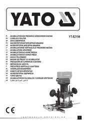 YATO YT-82194 Manual Original