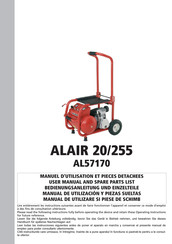 Alsafix ALAIR 20/255 Manual De Utilización