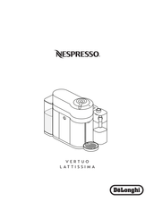 DeLonghi NESPRESSO Vertuo Lattissima ENV300.W Manual Del Usuario