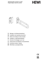 Hewi 801.50.108 Serie Instrucciones De Instalación Y Funcionamiento