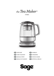 Sage the Tea Maker STM800 Guia Del Usuario