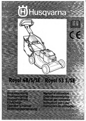 Husqvarna Royal 48 SE Manual Del Operador