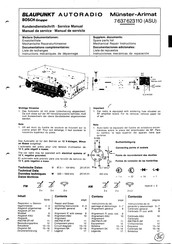 Bosch 7637623110 Manual De Servicio