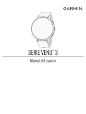 Garmin VENU 3 Serie Manual Del Usuario