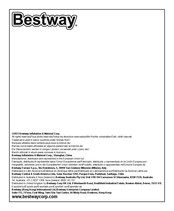 Bestway 62260 Manual Del Propietário