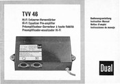 Dual TVV 46 Instrucciones De Manejo