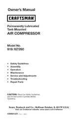 Craftsman 919.167260 Manual Del Propietário