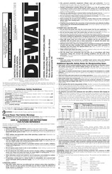 DeWalt DWE304 Manual De Instrucciones