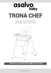 asalvo baby TRONA CHEF 16478 Manual De Instrucciones