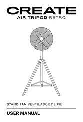 Create AIR TRIPOD RETRO Manual Del Usuario