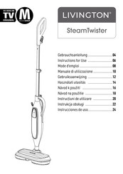 MediaShop Livington SteamTwister M34871 Instrucciones De Uso