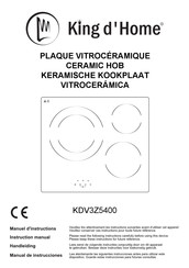 King d'Home KDV3Z5400 Manual De Instrucciones