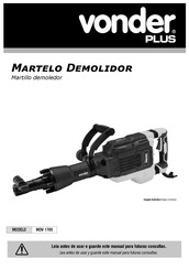 Vonder Plus 60.01.176.520 Manual De Instrucciones