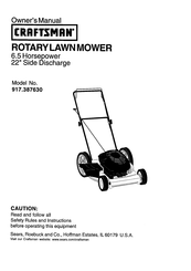 Craftsman 917.387630 Manual Del Usuario