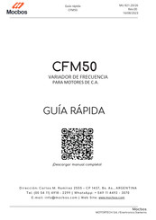 Mocbos CFM50-110-4T Guía Rápida