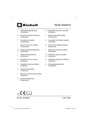 EINHELL TE-AC 430/90/10 Manual De Instrucciones Original