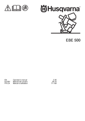 Husqvarna EBE 500 Manual Del Usuario