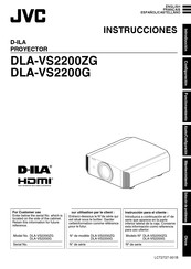 JVC DLA-VS2200G Instrucciones