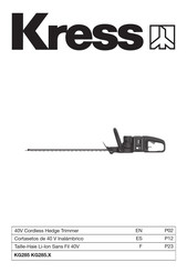 KRESS KG285 Manual Del Usuario