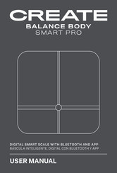 Create BALANCE BODY SMART PRO Manual Del Usuario