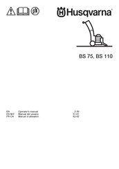 Husqvarna BS 110 Manual Del Usuario