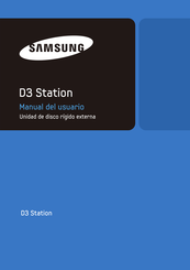 Samsung D3 Station Manual Del Usuario