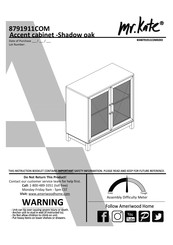 mr.Kate 8791911COM Manual Del Usuario
