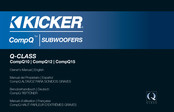 Kicker CompQ10 Manual Del Propietário