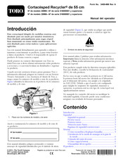 Toro Recycler 55 Manual Del Operador